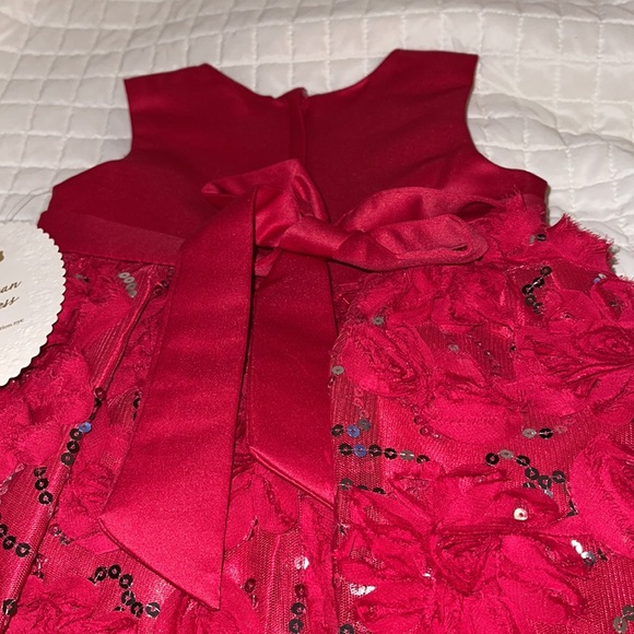 NWT- AMERICAN PRINCESS HOLIDAY DRESS SZ 2T - Picture 6 of 9